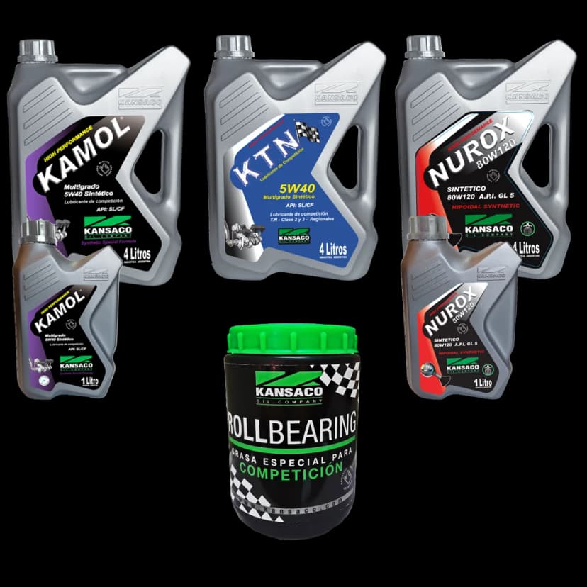 LUBRICANTES PARA COMPETICIÓN