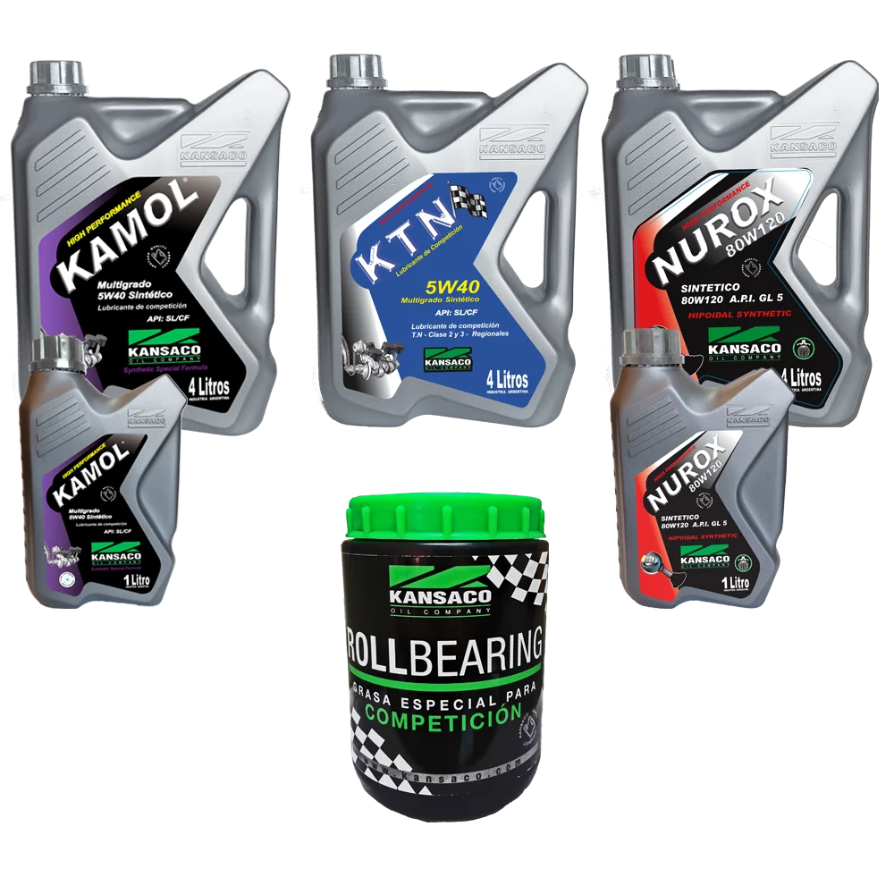 LUBRICANTES PARA COMPETICIÓN