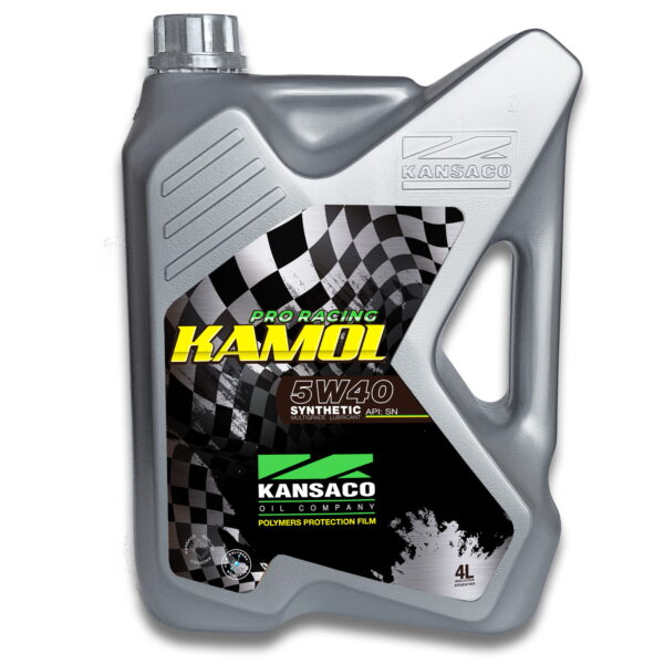 KAMOL 5W40 X 4 LT DISEÑO NUEVO KAMOL 5W 40 SINTETICO COMPETICIÓN